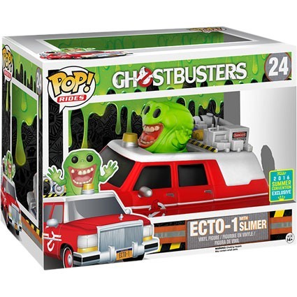 Figur Funko Pop SDCC 2016 Movies Ghostbusters Ecto 1 with Slimer Limited Edition Geneva Store Switzerland
