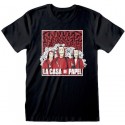 Figur GedaLabels T-Shirt Money Heist Group Shot Limited Edition Geneva Store Switzerland