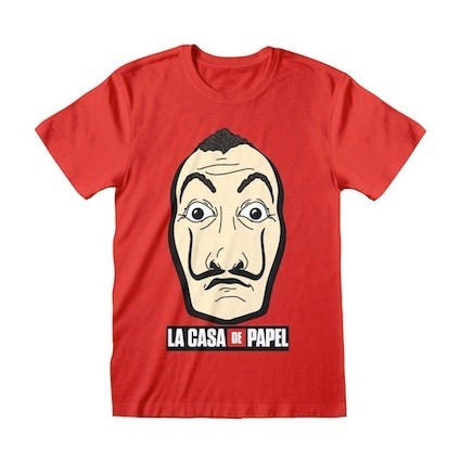 Figuren GedaLabels T-Shirt Haus des Geldes Mask & Logo Limitierte Auflage Genf Shop Schweiz Figuren GedaLabels T-Shirt Haus des Geldes Mask & Logo Limitierte Auflage Genf Shop Schweiz