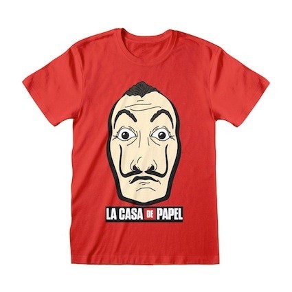 Figurine GedaLabels T-Shirt La Casa de Papel Mask & Logo Edition Limitée Boutique Geneve Suisse