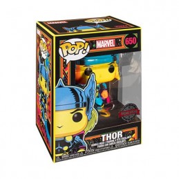 Figur Funko Pop Marvel Blacklight Thor Limited Edition Geneva Store Switzerland