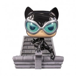 Figur Funko Pop Deluxe Batman Hush Catwoman on Rooftop Jim Lee Geneva Store Switzerland