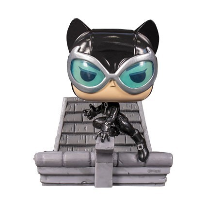 Figurine Funko Pop Deluxe Batman Hush Catwoman on Rooftop Jim Lee Boutique Geneve Suisse