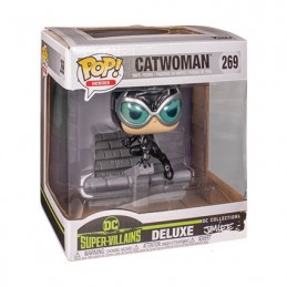 Figur Funko Pop Deluxe Batman Hush Catwoman on Rooftop Jim Lee Geneva Store Switzerland