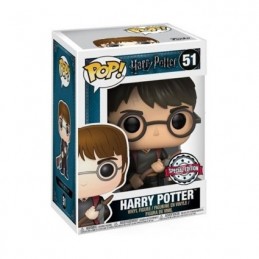 Pop Harry Potter Harry with Firebolt and Feather Limitierte Auflage