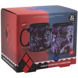 Figuren Paladone Harley QuinnXL Tasse mit Thermoeffekt DC Comics Genf Shop Schweiz