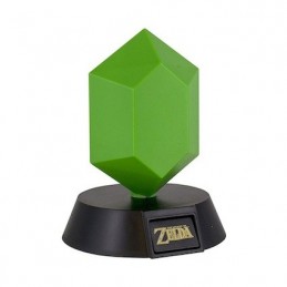 Veilleuse Legend of Zelda 3D Green Rupee