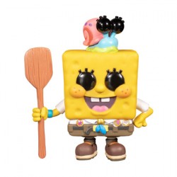 Figur Pop The SpongeBob Movie Sponge On The Run SpongeBob SquarePants in Scout Uniform with Gary (Vaulted) Funko Geneva Store...