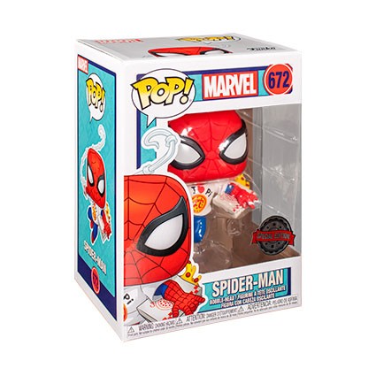 funko pop spiderman pizza