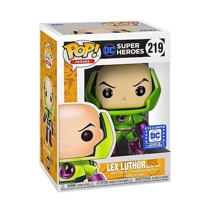 Figurine Funko Pop Métallique DC Heroes Lex Luthor Mech Suit Edition Limitée Boutique Geneve Suisse