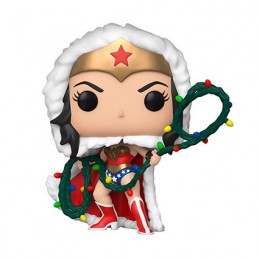 Figurine Pop DC Comics Holiday Wonder Woman avec String Light Lasso (Rare) Funko Boutique Geneve Suisse