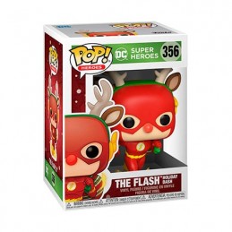 Figurine Funko Pop DC Comics Holiday The Flash Holiday Dash (Rare) Boutique Geneve Suisse