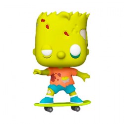 Figurine Funko Pop Les Simpson Zombie Bart Simpson (Rare) Boutique Geneve Suisse