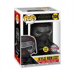 Figurine Funko Pop Phosphorescent Star Wars The Rise of Skywalker Supreme Leader Kylo Ren Edition Limité Boutique Geneve Suisse