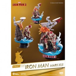 Figur Beast Kingdom Iron Man 3 15 cm Diorama D-Select Iron Man Mark XLII Geneva Store Switzerland