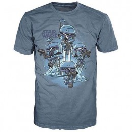 Figuren Funko Pop und T-shirt Star Wars The Mandalorian Death Watch No Stripe Limitierte Auflage Genf Shop Schweiz