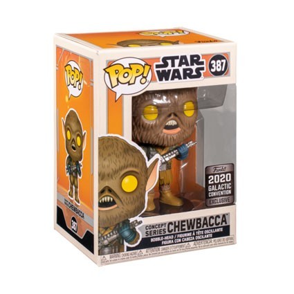 Figuren Funko Pop Star Wars Galactic 2020 Chewbacca Ralph McQuarrie Concept Limitierte Auflage Genf Shop Schweiz