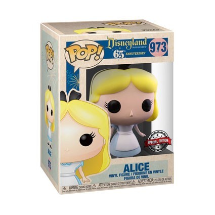 Figur Funko Pop Disneyland 65th Anniversary Alice Limited Edition Geneva Store Switzerland