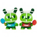 Figur Kidrobot Dunny 2012 Ping and Pong by Mauro Gatti Geneva Store Switzerland