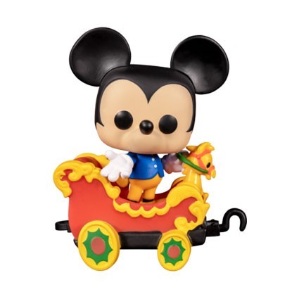 Figur Funko Pop Disneyland 65th Anniversary Mickey in Train Carriage Geneva Store Switzerland