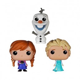 Pop Pocket Tins Disney La Reine des Neiges Anna, Olaf et Elsa (3 pcs) Edition Limitée