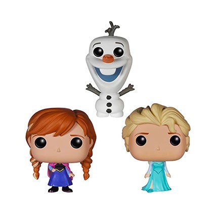 Figur Funko Pop! Pocket Tins Disney Frozen Anna, Olaf and Elsa 3 pack Limited Edition Geneva Store Switzerland