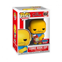 Figuren Pop NYCC 2020 The Simpsons Comic Book Guy Limitierte Auflage Funko Genf Shop Schweiz