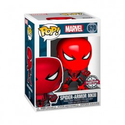 Figurine Funko Pop Spider-Man Spider-Armor MK III Edition Limitée Boutique Geneve Suisse