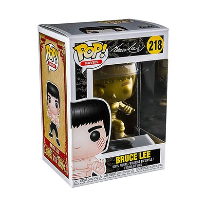 Funko Pop Movies 218 Bruce Lee White Pants and Scars (Bait