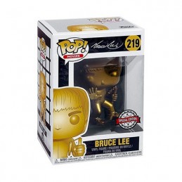 Figur Funko Pop Game of Death Bruce Lee Gold Toxin Limited Edition Geneva Store Switzerland