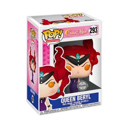 Figur Funko Pop Sailor Moon Queen Beryl Limited Edition Geneva Store Switzerland