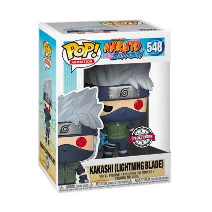 Figur Funko Pop Naruto Shipuden Kakashi with Lightning Blade Limited Edition Geneva Store Switzerland