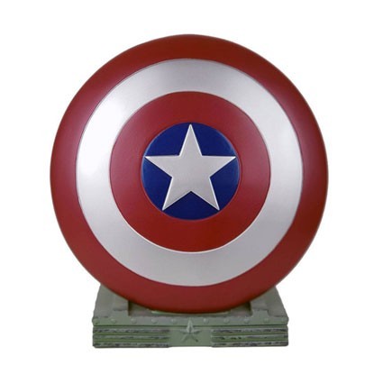 Figur Semic Marvel Coin Bank Captain America Shield 25 cm Geneva Store Switzerland