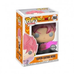 BOITE ENDOMMAGÉE Pop Dragon Ball Z Super Saiyan Rose Goku Edition Limitée