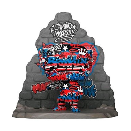 Figuren Funko Pop Deluxe Captain America Grafitti Deco Limitierte Auflage Genf Shop Schweiz