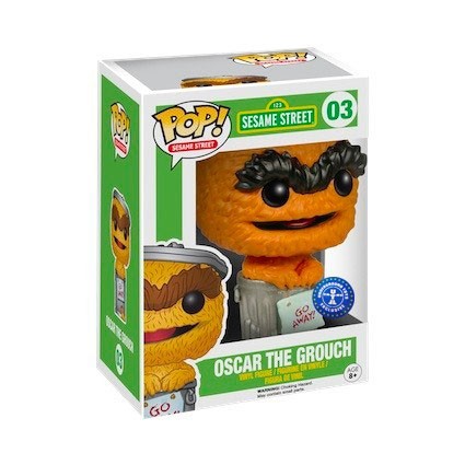 Figuren Funko Pop TV Sesame Street Orange Oscar Limitierte Auflage Genf Shop Schweiz