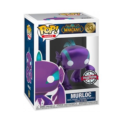 Figuren Funko Pop Metallisch World of Warcraft Murloc Blizzard 30th Anniversary Limitierte Auflage Genf Shop Schweiz