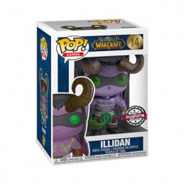 Figur Funko Pop Metallic World of Warcraft Illidan Blizzard 30th Anniversary Limited Edition Geneva Store Switzerland