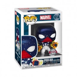 Figurine Pop Spider-Man Captain Universe Edition Limitée Funko Boutique Geneve Suisse
