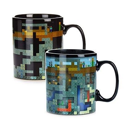 Figur Hole in the Wall Minecraft XL Heat Change Mug Geneva Store Switzerland Figur Hole in the Wall Minecraft XL Heat Change Mug Geneva Store Switzerland