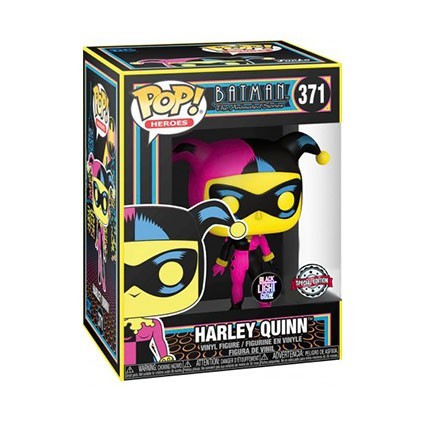 Figur Funko Pop Batman The Animated Series Harley Quinn Blacklight Limited Edition Geneva Store Switzerland