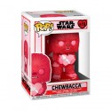 Figurine Funko Pop Star Wars Valentines Chewbacca avec Coeur Boutique Geneve Suisse