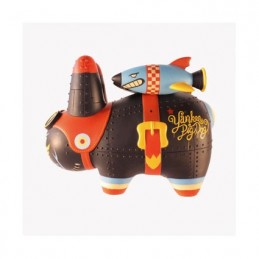 Figur Kidrobot Yankee Pig Dog Labbit by Kronk without box Geneva Store Switzerland