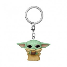 Figur Funko Pop Pocket Keychains Star Wars The Mandalorian The Child with Cup Geneva Store Switzerland