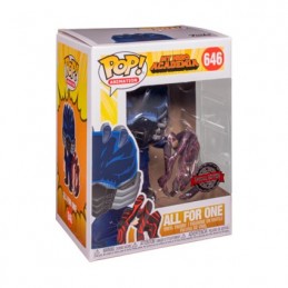 Figurine Pop My Hero Academia All For One Battle Hand Edition Limitée Funko Boutique Geneve Suisse