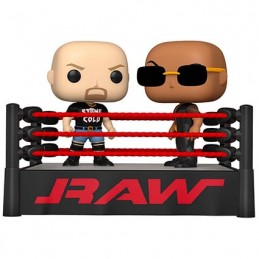 Pop Catch WWE The Rock vs Stone Cold in Wrestling Ring
