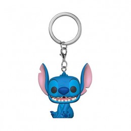 Figur Pop Pocket Keychains Disney Lilo & Stitch Smiling Seated Stitch Funko Geneva Store Switzerland