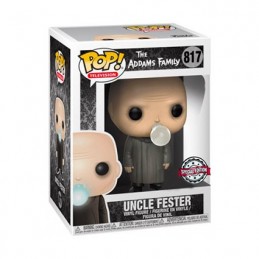 Pop Addams Family Fester mit Lightbulb Limitierte Auflage