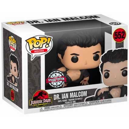 Figuren Funko Pop Jurassic Park Wounded Dr. Malcolm Limitierte Auflage Genf Shop Schweiz