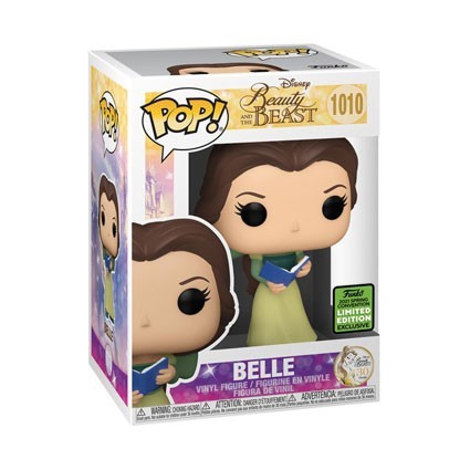 Figuren Funko Pop ECCC 2021 die Schöne und das Biest Grünes Kleid mit Buch Limitierte Auflage Genf Shop Schweiz